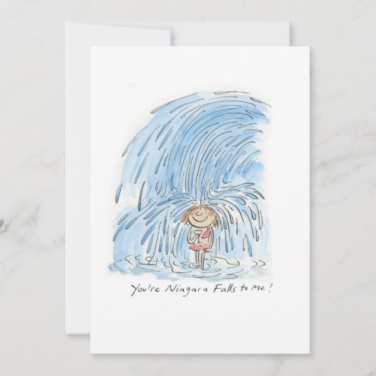 Invitation Chutes Niagara (Devant)