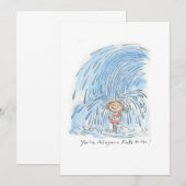 Invitation Chutes Niagara (Devant / Derrière)