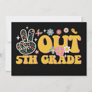 Invitation Ciao 5e année Super dernière journée d'école