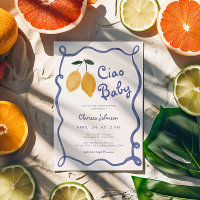 Ciao Baby Lemon Italien Amalfi Boys Baby shower
