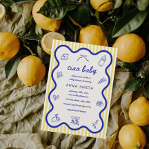 Ciao Baby Lemon Italien Main Tirée Baby shower