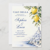 Invitation Ciao Bella Amalfi Coast Luxe (Devant)