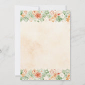 Invitation Ciao Bella Italienne Carreaux Douche nuptiale Invi (Dos)