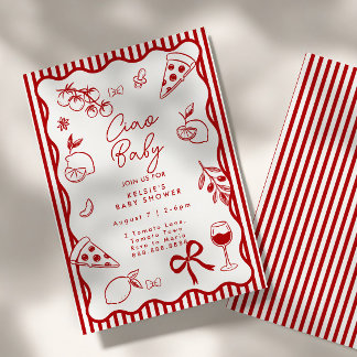 Invitation Ciao - Faire-part de Naissance Bébé Ita