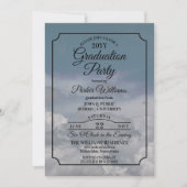 Invitation Ciel bleu au-dessus des nuages (Devant)