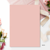 Invitation Ciel Chic dans Rose, Brunch Floral de Mariage