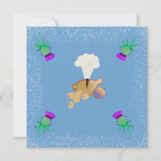 Invitation Ciel de la Nuit de Burns édité (Devant)
