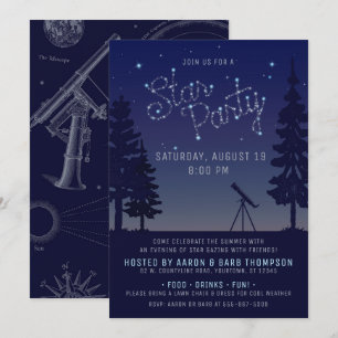 Invitation Ciel nocturne Fête d'astronomie et d'observation
