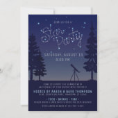 Invitation Ciel nocturne | Fête d'observation des étoiles d'a (Devant)