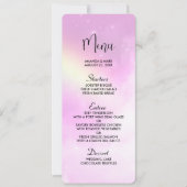 Invitation Ciel rose avec Citron jaune arc-en-ciel (Devant)