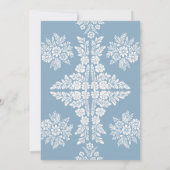 Invitation Cielito Lindo Baptême bébé bleu (Dos)