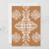 Invitation Cielito Lindo bébé, douche (Dos)