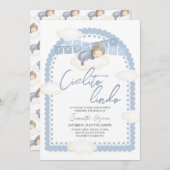 Invitation Cielito Lindo Boy Baby shower (Devant / Derrière)