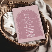 Invitation Cielito Lindo mexicain rose