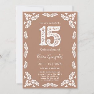 Invitation Cielito Lindo Quinceanera