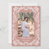 Invitation Cielito Lindo Talavera Mexican Pink Baby Shower (Dos)