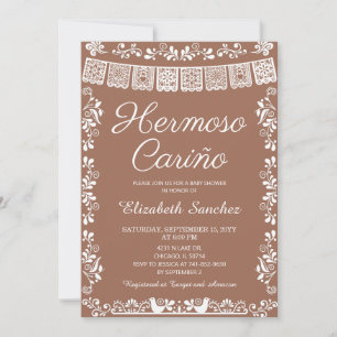 Invitation Cielito Lindo Terre cuite Beau Chéri Baby Shower