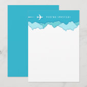 Invitation Cieux Amicaux | Vous êtes invité à l'événement ouv (Devant / Derrière)