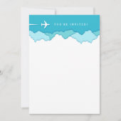 Invitation Cieux Amicaux | Vous êtes invité à l'ouvert  (Devant)