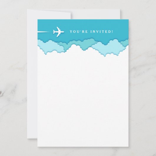 Invitation Cieux Amicaux | Vous êtes invité à l'ouvert (Devant)