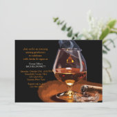 Invitation cigare et cognac (Debout devant)