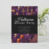 Invitation Cimetière des crânes et des croix (Debout devant)