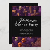 Invitation Cimetière des crânes et des croix (Devant / Derrière)