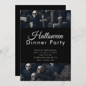 Invitation Cimetière des crânes et des croix (Devant / Derrière)