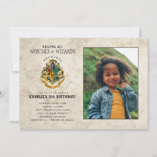 Invitation Cimier de Poudlard Harry Potter Anniversaire - Pho