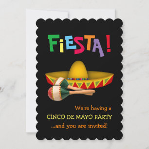 Invitation Cinco de Mayo Fiesta