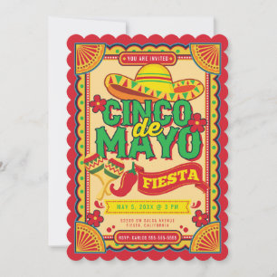 Invitation Cinco de Mayo Fiesta