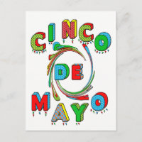 Invitation Cinco de Mayo Fiesta - Carte postale