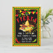 Invitation Cinco de Mayo Fiesta Salsa (Debout devant)