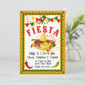 Invitation Cinco de Mayo Fiesta Salsa (Debout devant)