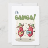 Invitation Cinco de Mayo La Bamba Chili Jam & Cordes Épicées (Devant)