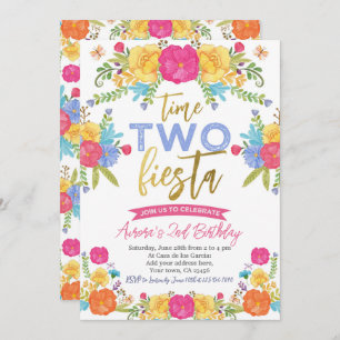 Invitation Cinco de Mayo Mexicain 2e anniversaire