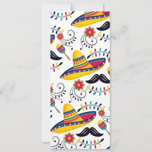 Invitation Cinco de Mayo Pepper Sombrero (Dos)