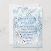 Invitation Cinderella Glass Slipper N'importe quel nombre Ann (Devant)