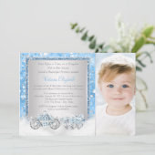 Invitation Cinderella Princess Anniversaire (Debout devant)