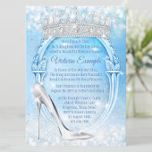 Invitation Cinderella Princess Slipper Quinceanera