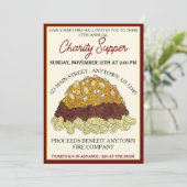 Invitation Cinécinnati Chili Ohio OH nourriture Spaghetti Cèn (Debout devant)