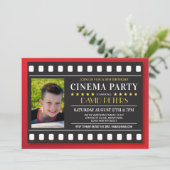 Invitation Cinéma Fête d'anniversaire Film N'importe quel âge (Debout devant)