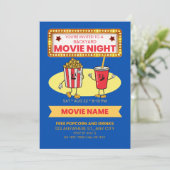 Invitation Cinéma Nuit Enfants Popcorn (Debout devant)