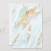 Invitation Cinq photos sur Marble Diplômé ID892 (Dos)