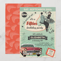 Cinquante Anniversaire Rockabilly En Vert