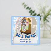 Invitation Cinquante ans (Debout devant)