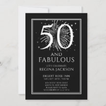 Cinquante ans et Fantastique Fête d'anniversaire n