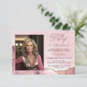 Invitation Cinquante et fabuleux 50e anniversaire (Debout devant)