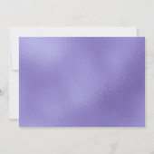 Invitation Cinquante & Fantastique Écriture Violette 50e Anni (Dos)