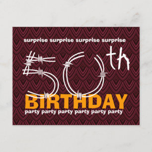 Invitation cinquantième Anniversaire V01 occidental